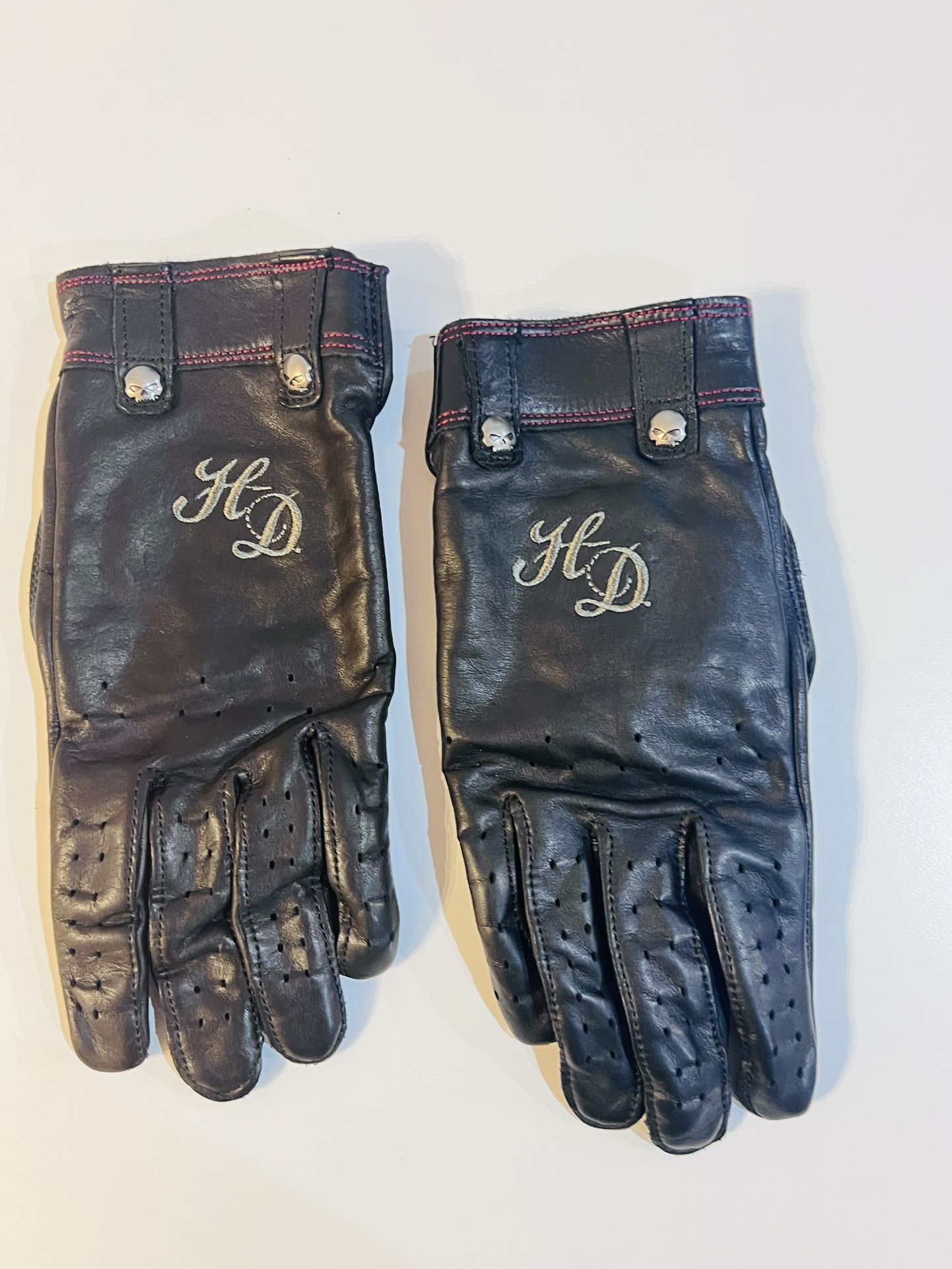 Harley Davidson Ladies Leather Gloves