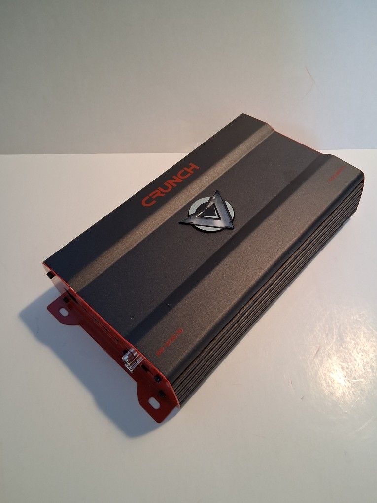 CRUNCH 3725 WATTS MONOBLOCK 1 OHM STABLE BUILT-IN CROSSOVER WITH BASS CONTROL CAR AMPLIFIER ( BRAND NEW PRICE IS LOWEST INSTALL NOT AVAILABLE )