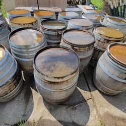 Oak Wine Barrels (Full & Half)