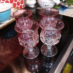 4 Cups For Sale..Glass