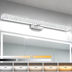 Crystal 40 Inch Vanity Light 