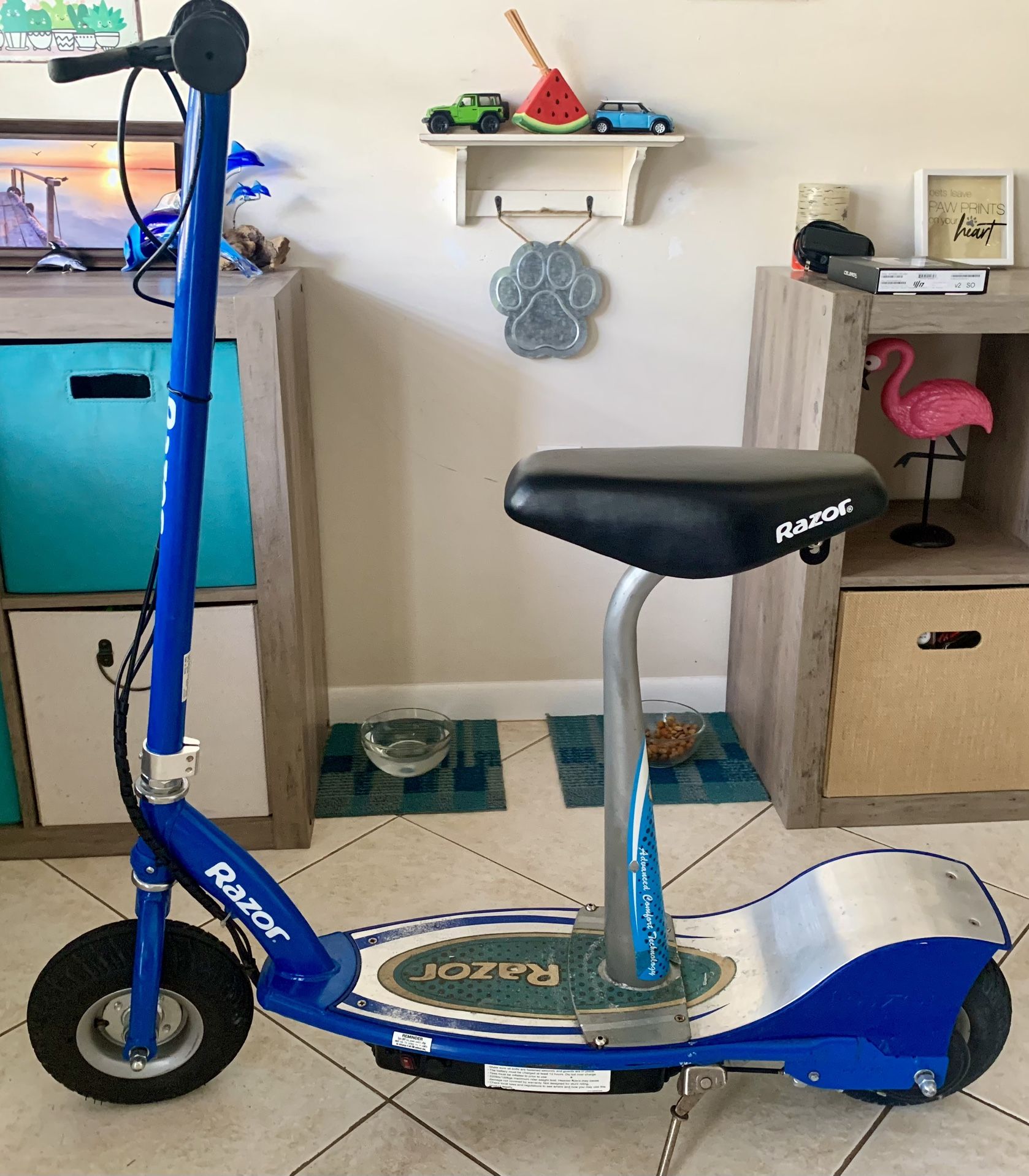 Razor E300S Seated/Stand Electric Scooter