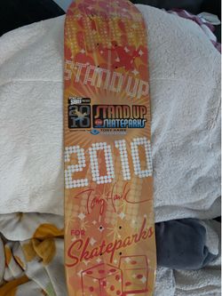 Tony Hawk autograph skateboard