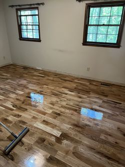 Installation And Sanding Finished