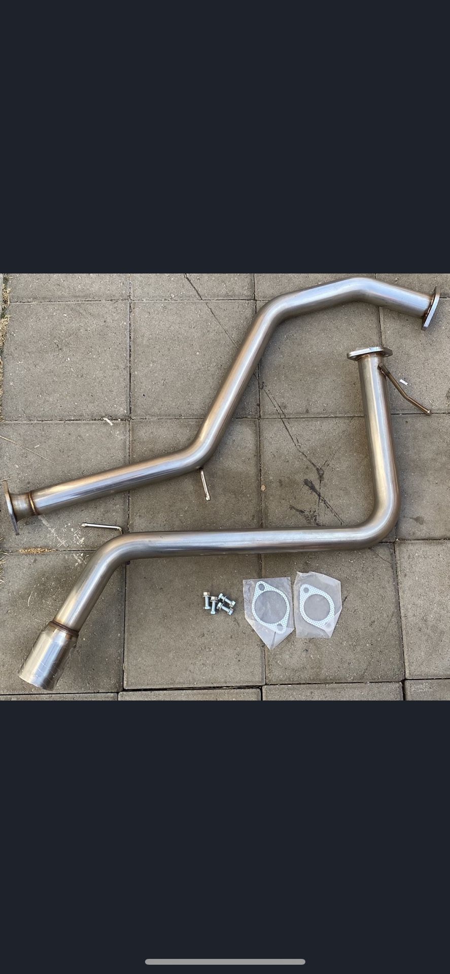 CBE-SIM 16 Scion iM 17 Toyota Corolla iM stainless steel catback exhaust with hardware and gaskets