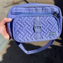 lug carousel cross body bag