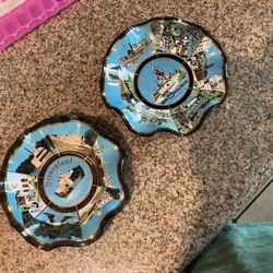 Disney Souvenir Plates 