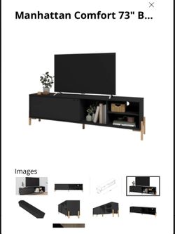 Manhattan Comfort 73" Bowery TV Stand