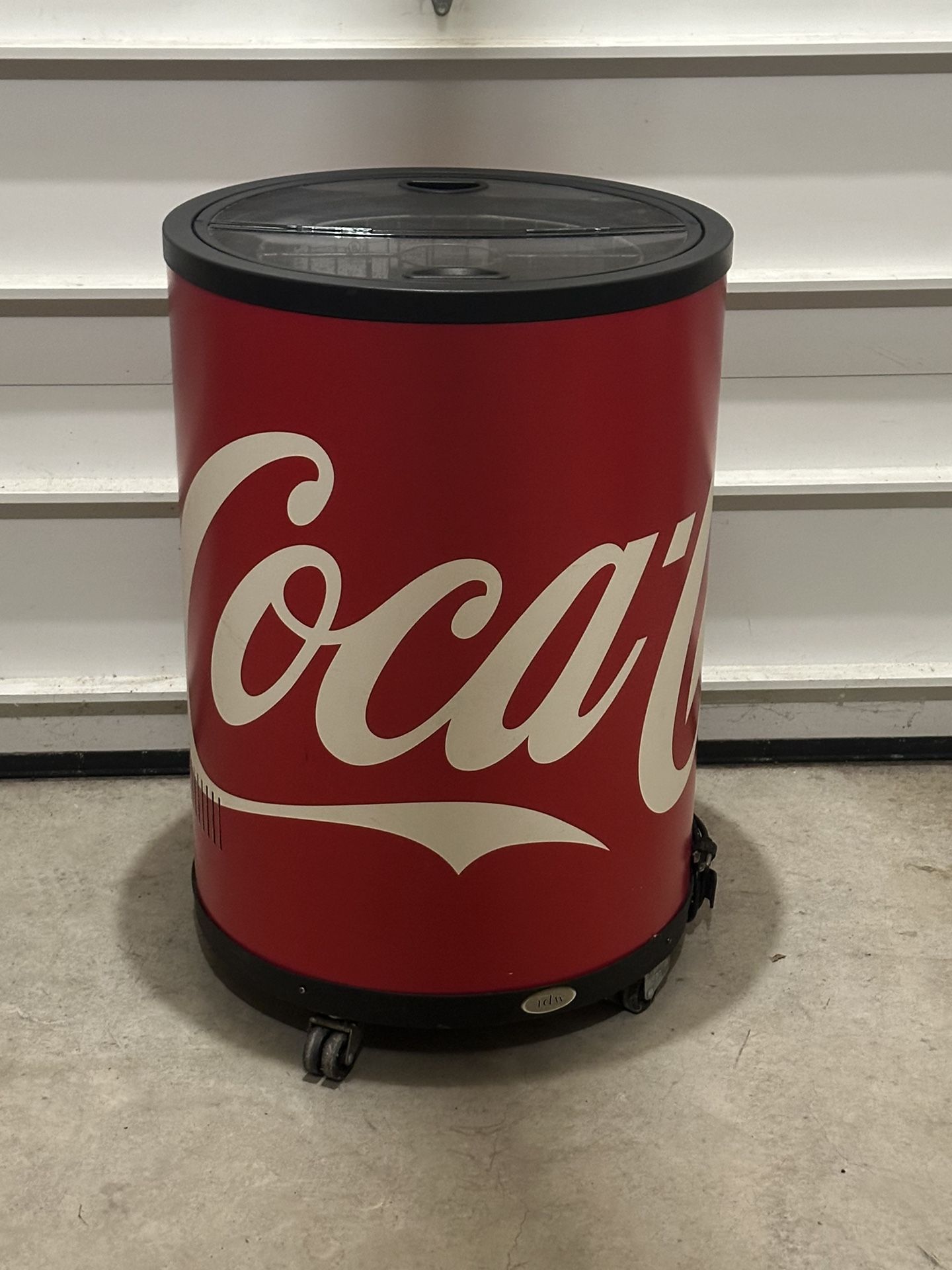 Electric Coca Cola Cooler on Wheels