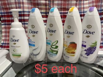 Dove body wash