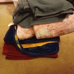 Big Stack Of Blankets 