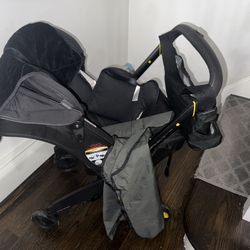 Doona Infant Car Seat/Stroller - Midnight Edition