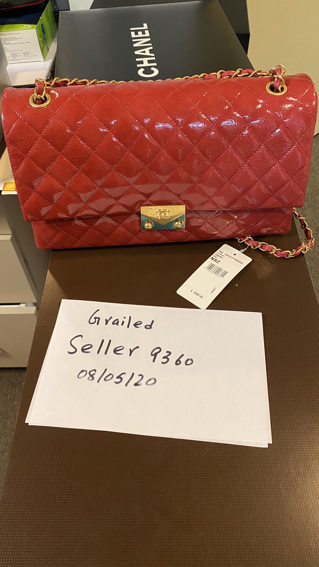 Chanel Envelope lock Bag