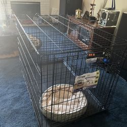 West Icrate X Large Dog Crate Cage Dimensions 48.32 "L Excellent Condition 