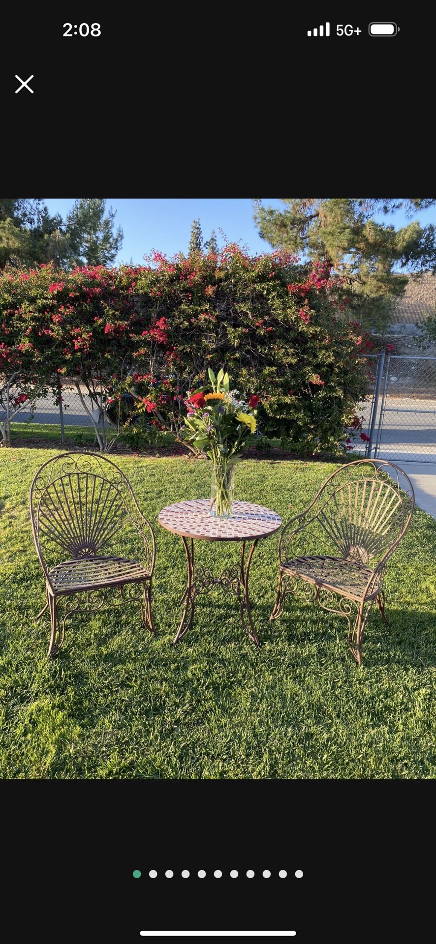 Gorgeous Outdoor Patio Set!!!💕🎈