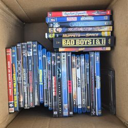 DVD's, Blu Ray's, 4K Movies