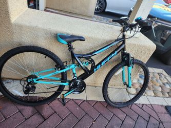 Huffy Mountain Bike Teal and Black