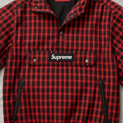 🔥 Supreme Plaid Pullover – Discounted Price Today Only! 🧥💯