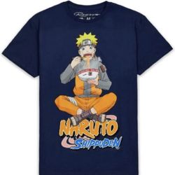 Reason - Naruto Shippuden Ichiraku - T-Shirt Navy Size Large 