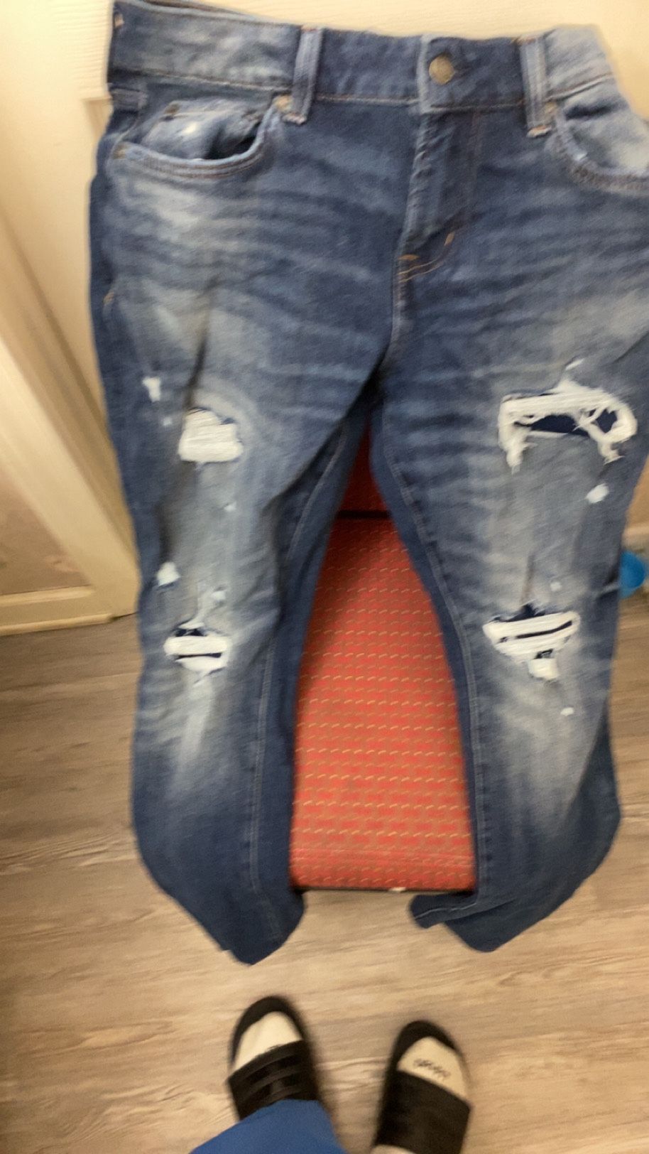 aero jeans dark blue