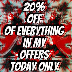 TAKE A LOOK A D MAKE ME SN OFFER PLUS 20 %