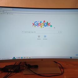 HP 27" inch Curved Monitor 