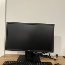 Dell 23” Flat Panel Monitor + Dell Wireless Keyboard & Mouse