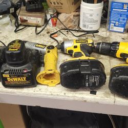 Dewalt Impact Driver, Drill and Screwdriver