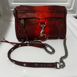 Rebecca Minkoff Orange & Black Crossbody