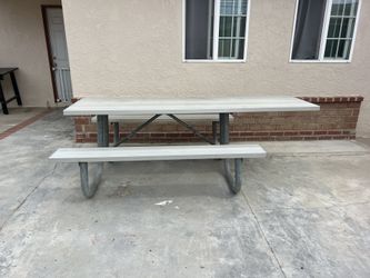 Metal Picnic Table