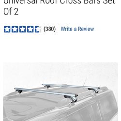Cross Bars For SUV… Got At Harbor freight 