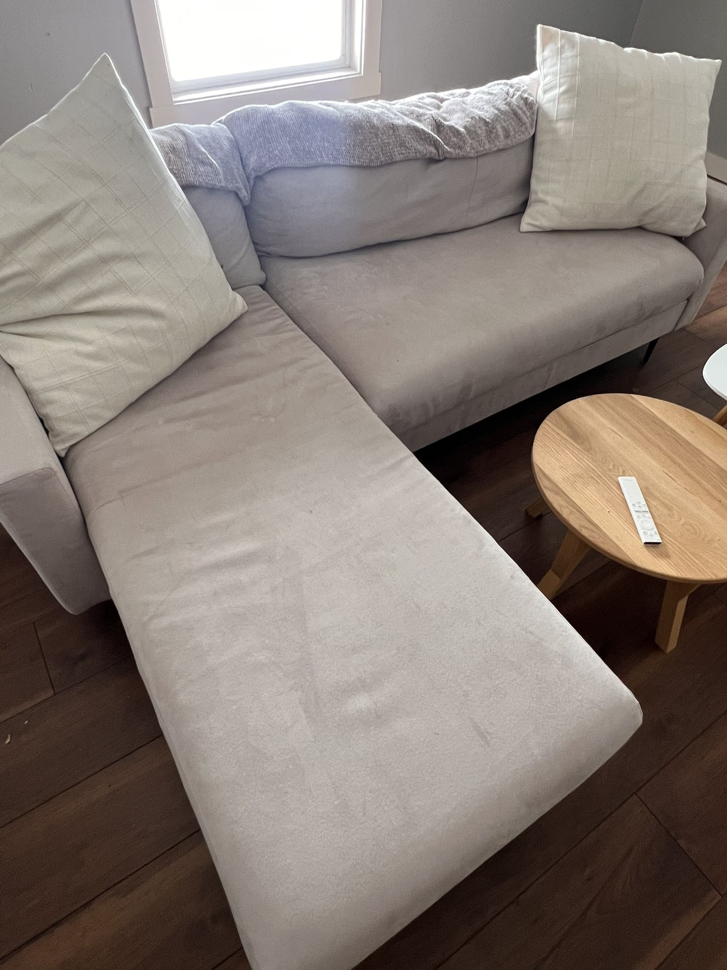 Inside Weather Brand Couch
