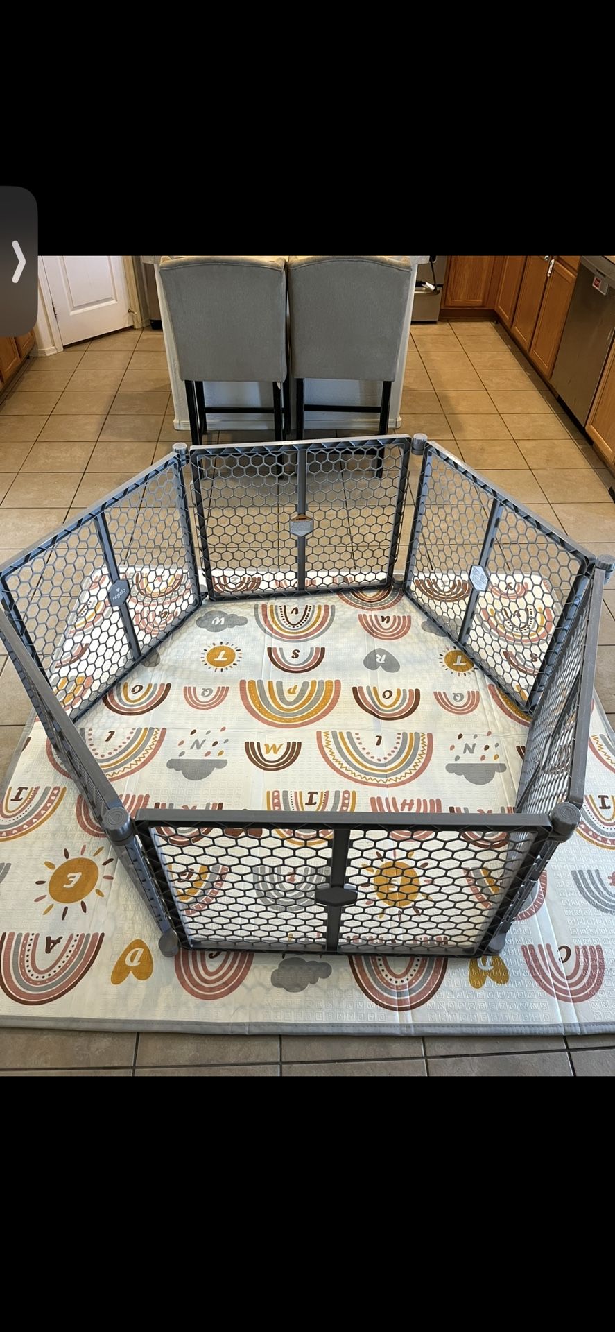 Baby Or Dog Gate Play Yard Play Pen