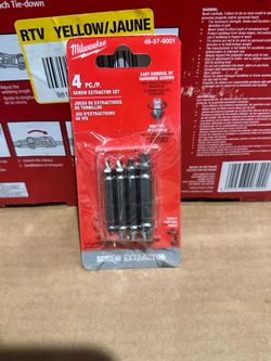 Milwaukee M2 Steel Screw Extractor Set (4- Piece)