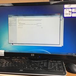 Hp Desktop Computer Windows 7 