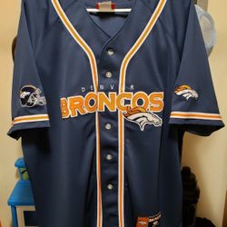 NFL Denver Broncos Stitched Jersey Size Large