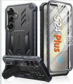 FNTCase phone case with stand for Samsung Galaxy S24+