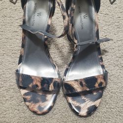 Leopard Heels 