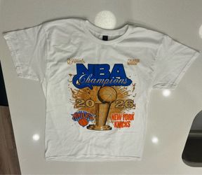 Knick Champions T Shirt White