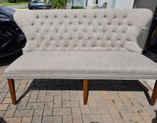 FREE Tufted Dining Banquette / Upholstered Bench (Project Piece)