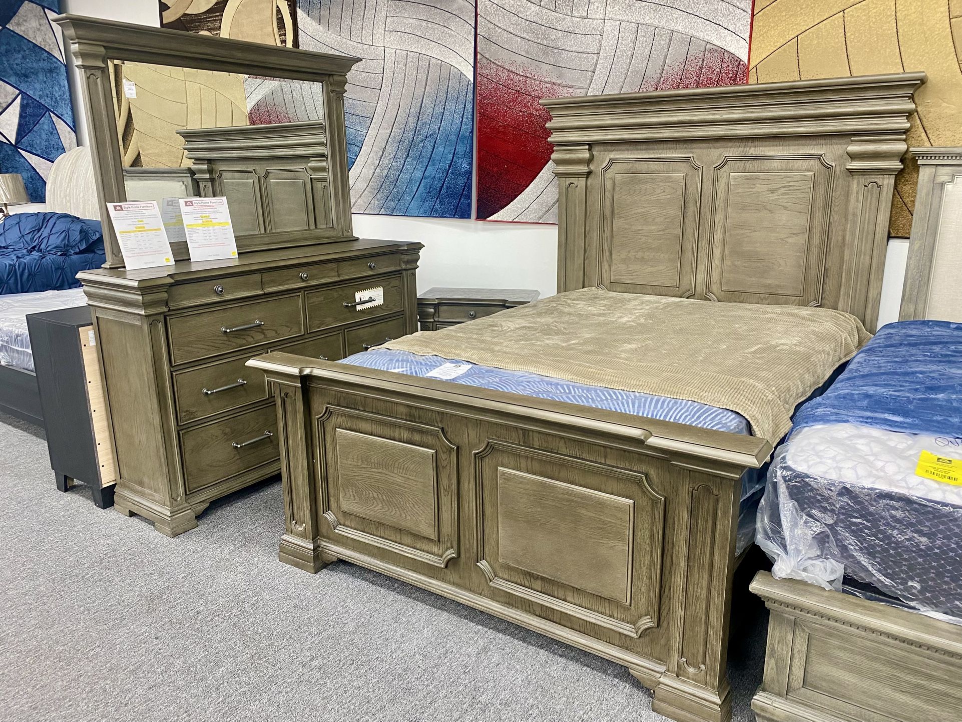 Queen Size Bedframe Set $1,899