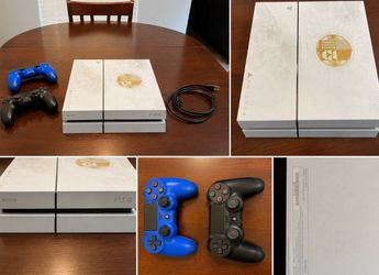 PlayStation 4 Destiny Limited Edition 1TB – 2 Genuine Sony Controllers