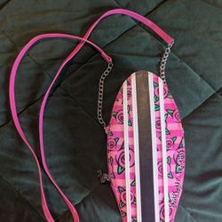 Betsey Johnson Kitsch Pink Summer Surfboard Crossbody Bag 🩷🌊
