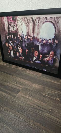 Scarface frame 27x38in