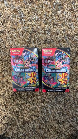 Pokémon Chaos Rising Booster Bundles