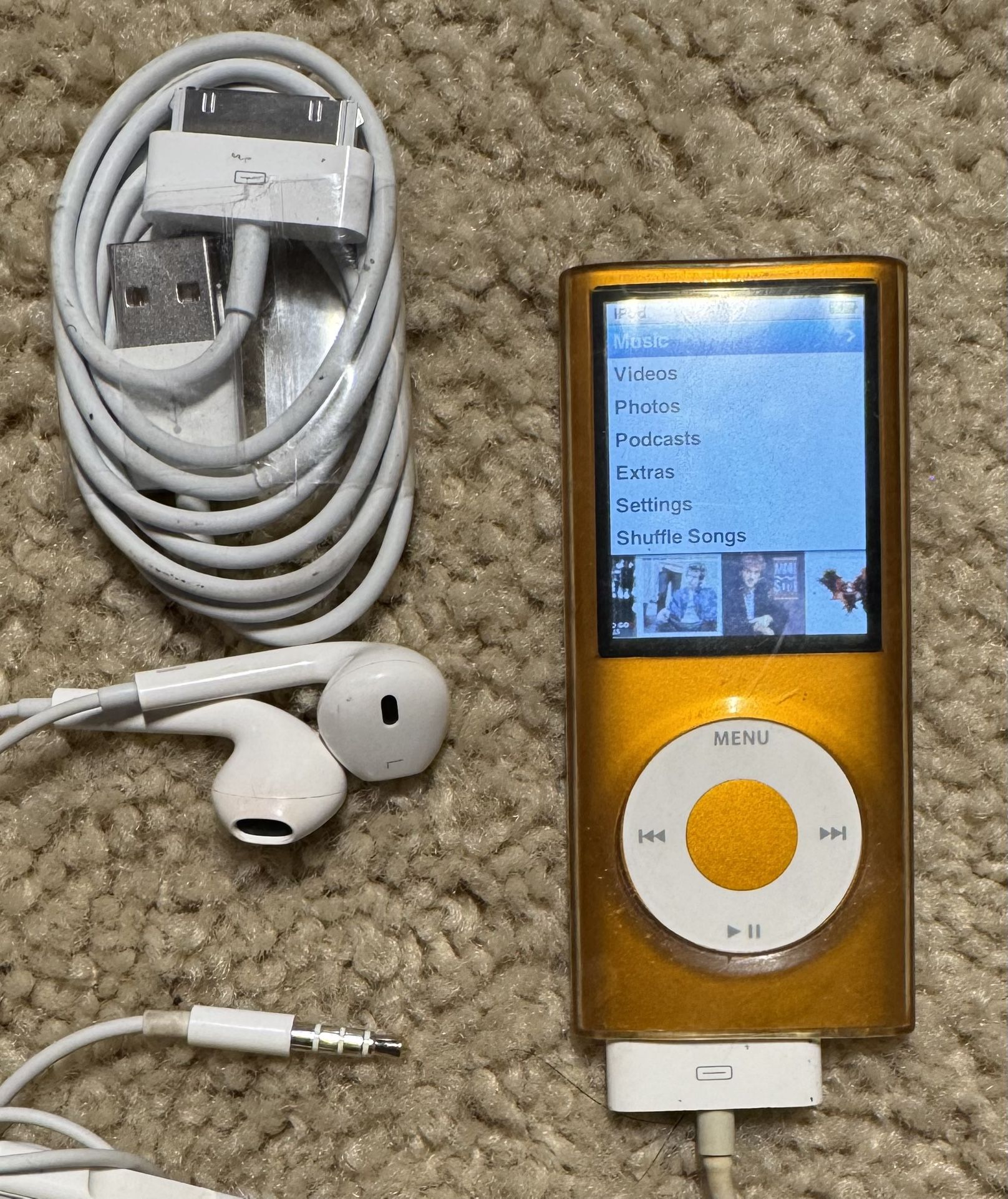 Apple iPod Nano 5th Gen – 16GB – Orange – Collector’s Item 🎶