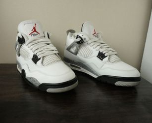 Nike jordan 4 white cement