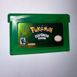 Pokemon LeafGreen Version Gameboy Advance