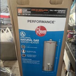 Rheem 40 Gallon Gas Water Heater