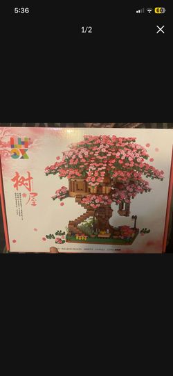 Cherry blossom treehouse lego